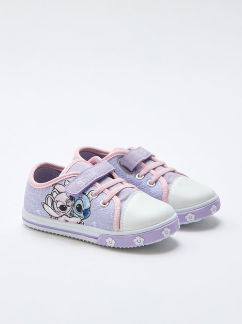 Zapatillas bajas de lona 'Stitch' - Kiabi