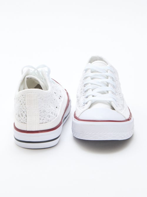 Zapatillas bajas de macramé - Kiabi