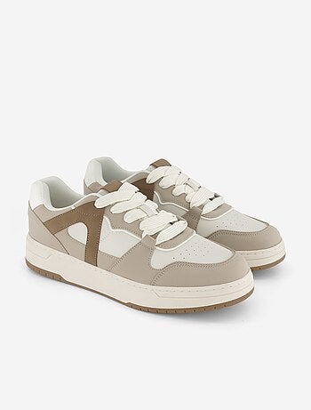 Zapatillas bajas de polipiel
