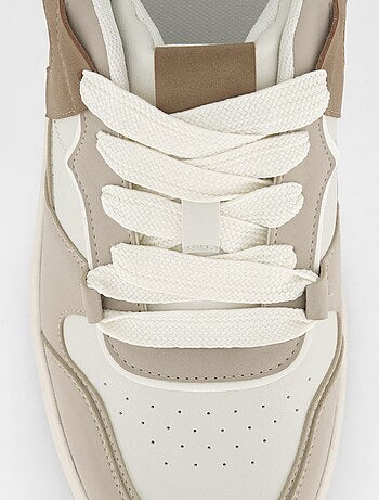Zapatillas bajas de polipiel