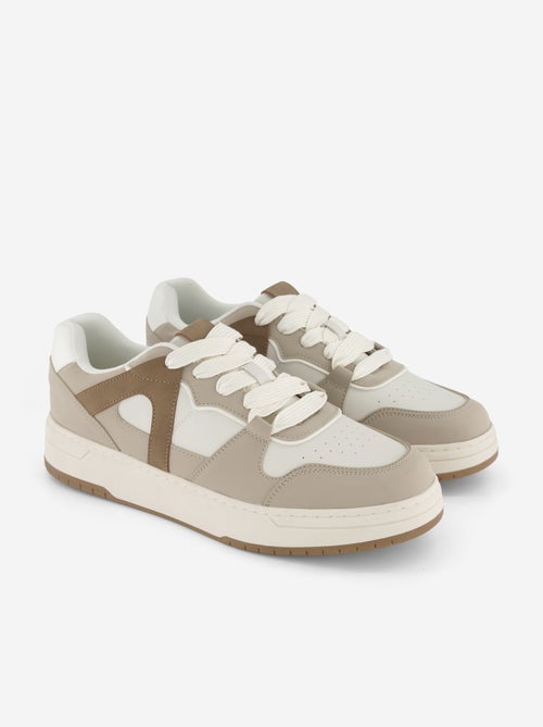 Zapatillas bajas de polipiel - Kiabi Zapatillas bajas de polipiel - Kiabi
