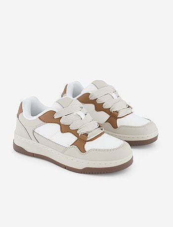 Zapatillas bajas de polipiel