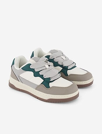 Zapatillas bajas de polipiel