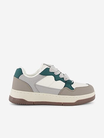 Zapatillas bajas de polipiel