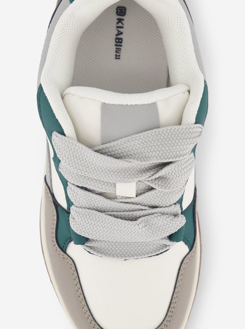 Zapatillas bajas de polipiel - Kiabi