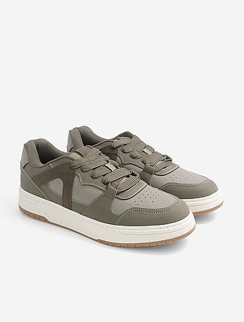 Zapatillas bajas de polipiel