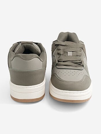 Zapatillas bajas de polipiel