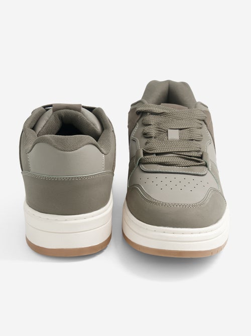 Zapatillas bajas de polipiel - Kiabi