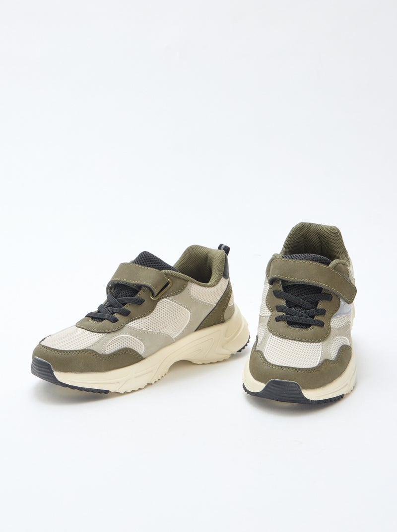 Zapatillas bajas de running Verde - Kiabi