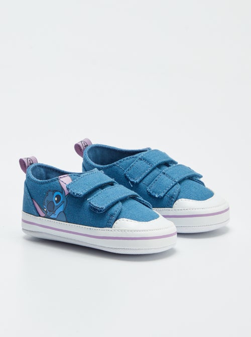 Zapatillas bajas de tela con velcros 'Stitch' 'Disney' - Kiabi