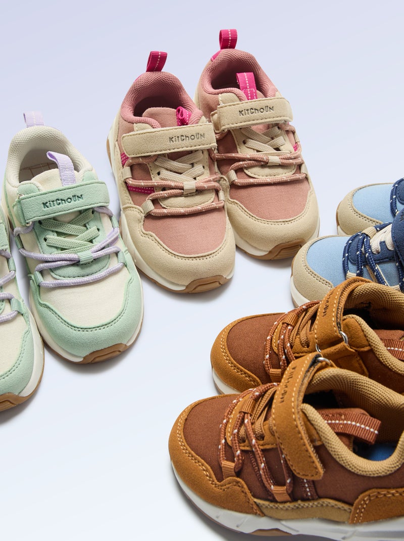 Zapatillas bajas 'Kitchoun' Rosa - Kiabi