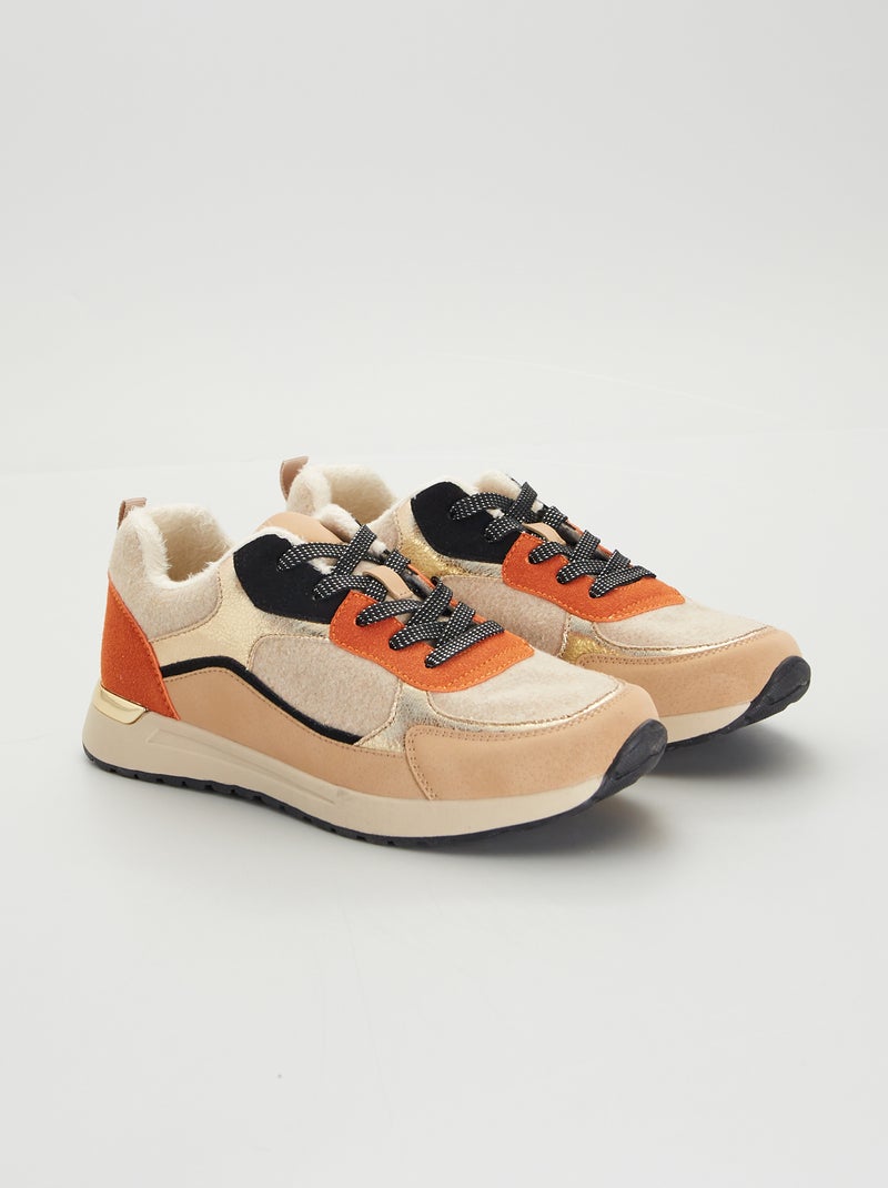 Zapatillas bajas MARRON - Kiabi