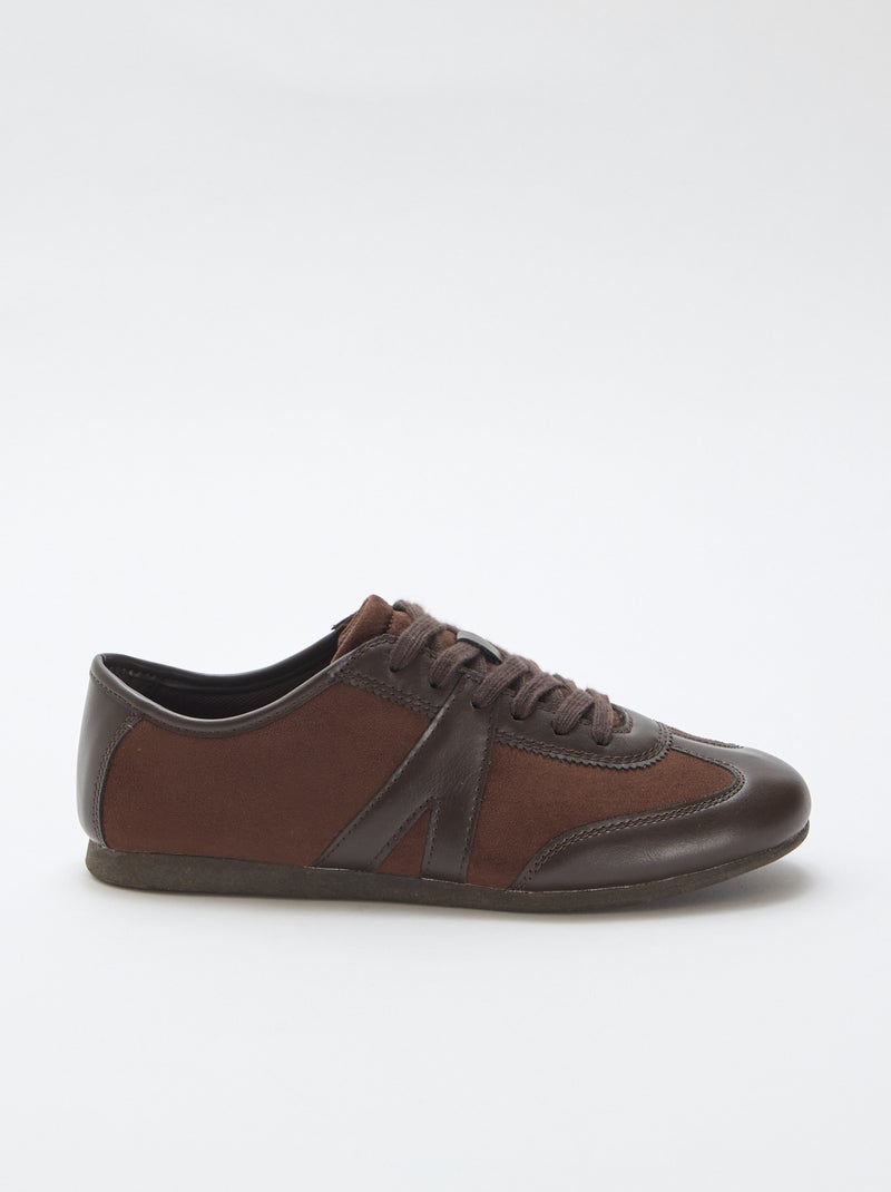 Zapatillas bajas Marron - Kiabi