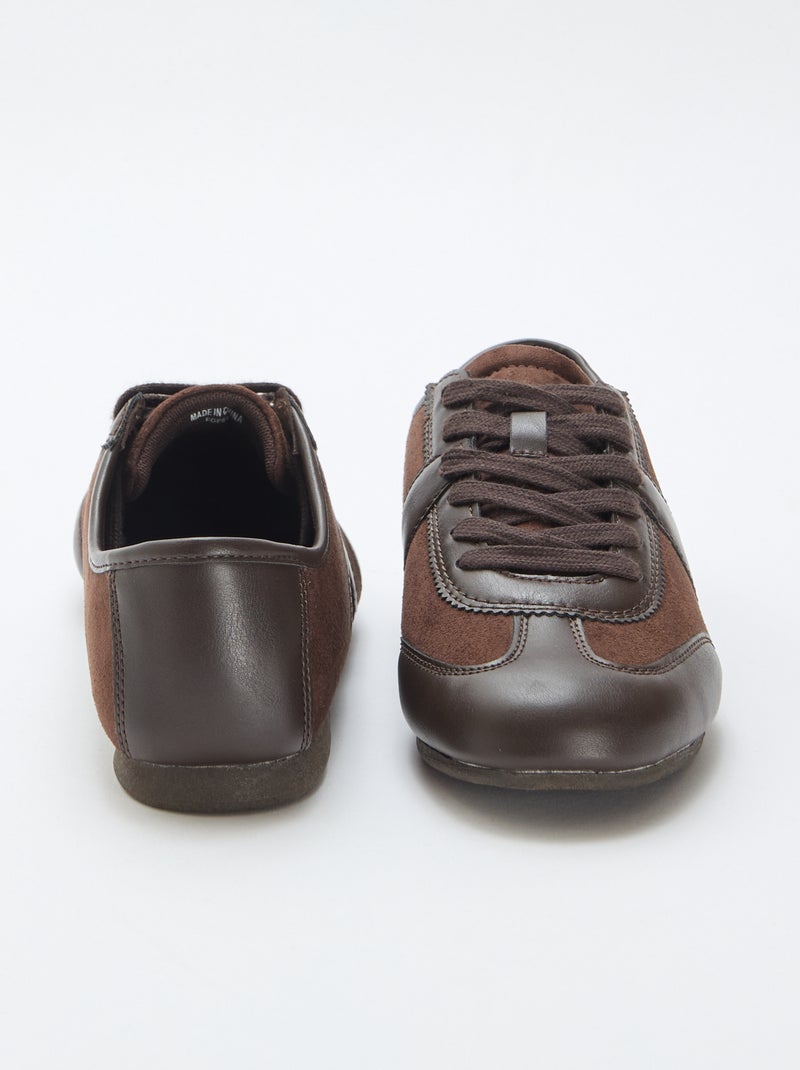 Zapatillas bajas Marron - Kiabi
