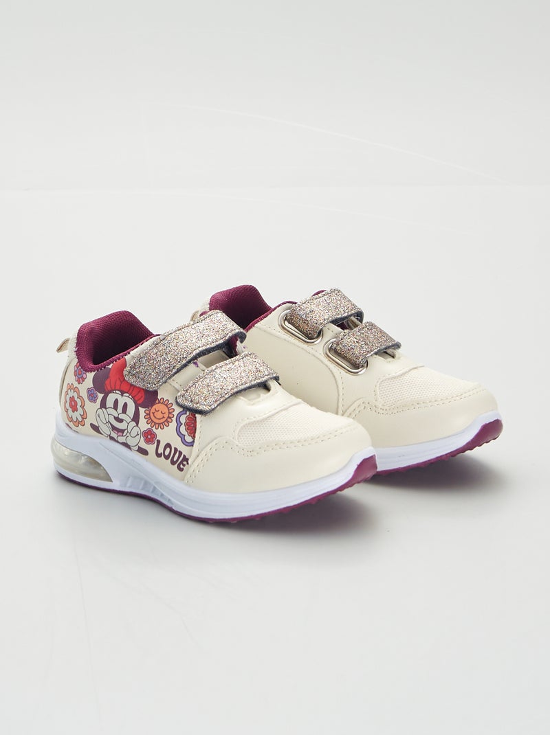 Zapatillas bajas 'Minnie' 'Disney' beige/beige - Kiabi