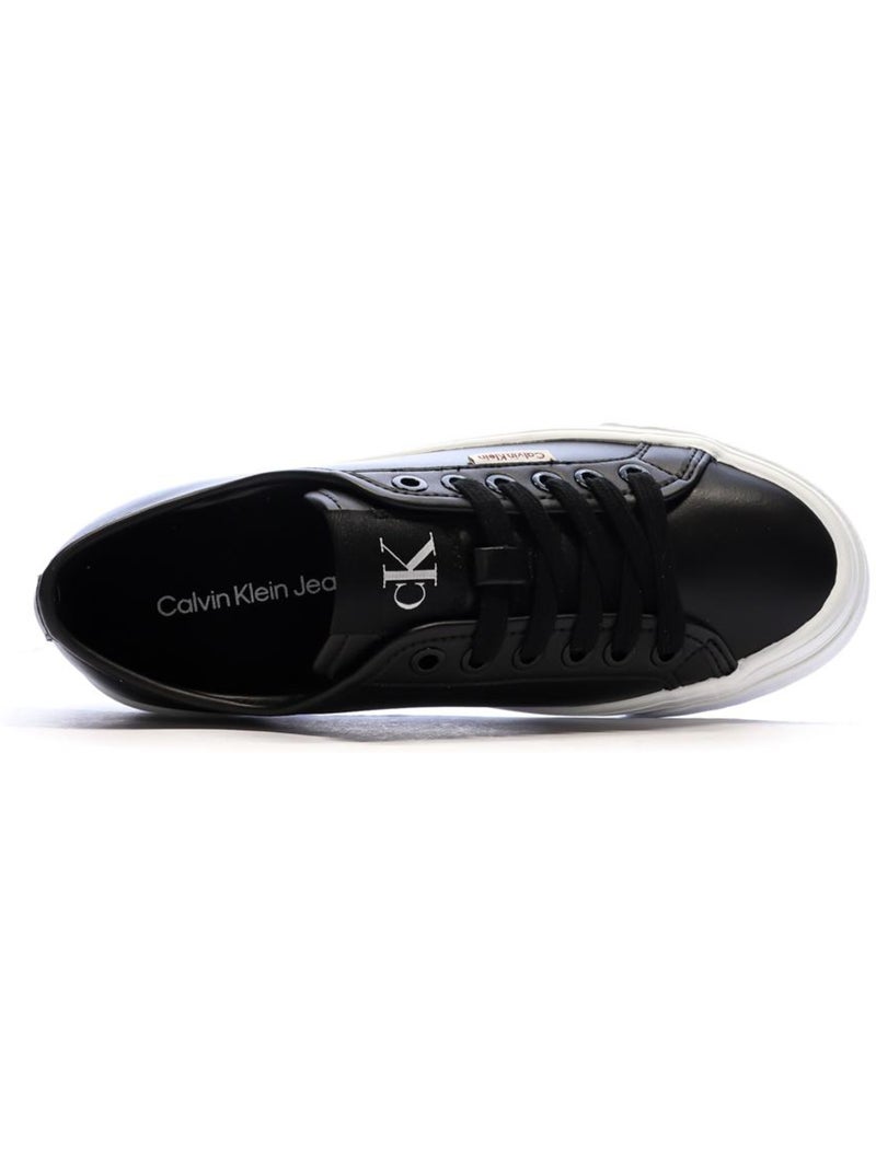 Zapatillas Bajas Mujer Calvin Klein Jeans Negro - Kiabi