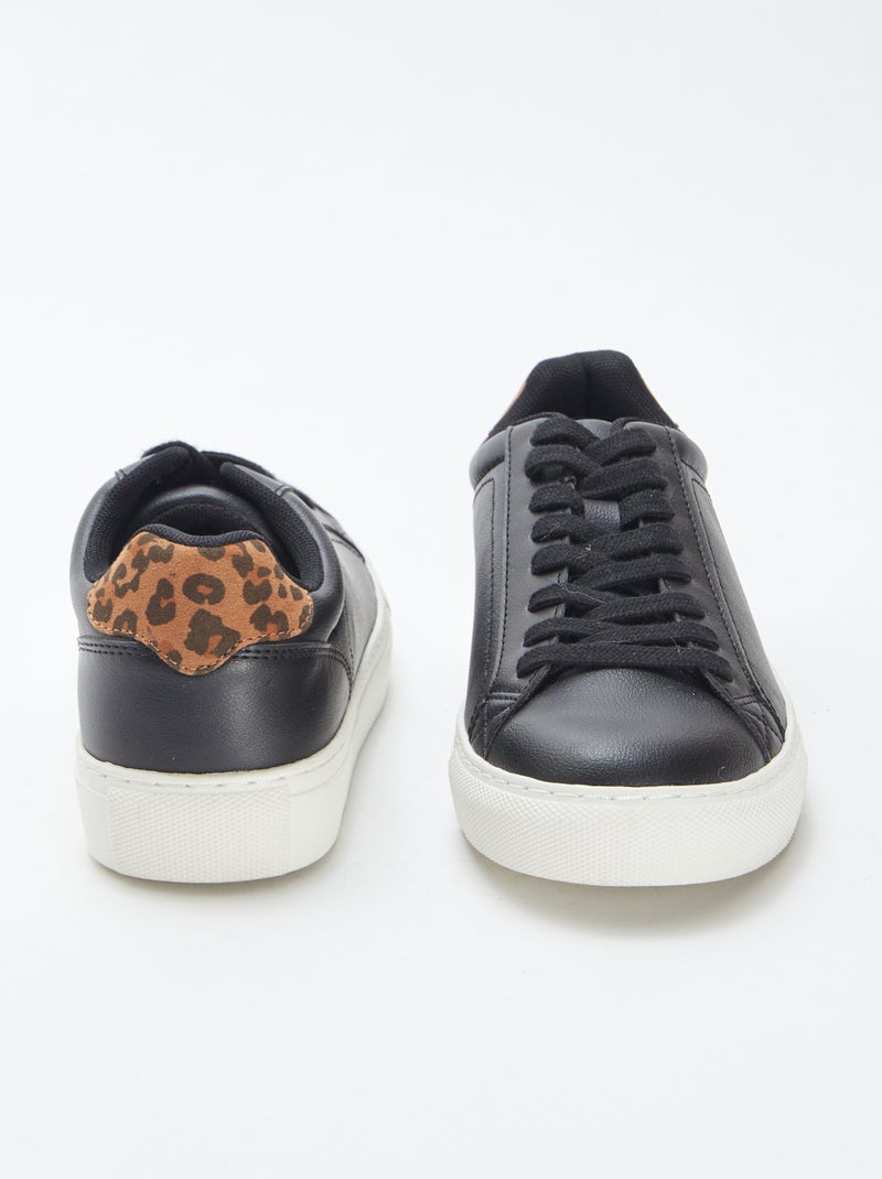 Zapatillas bajas NEGRO - Kiabi