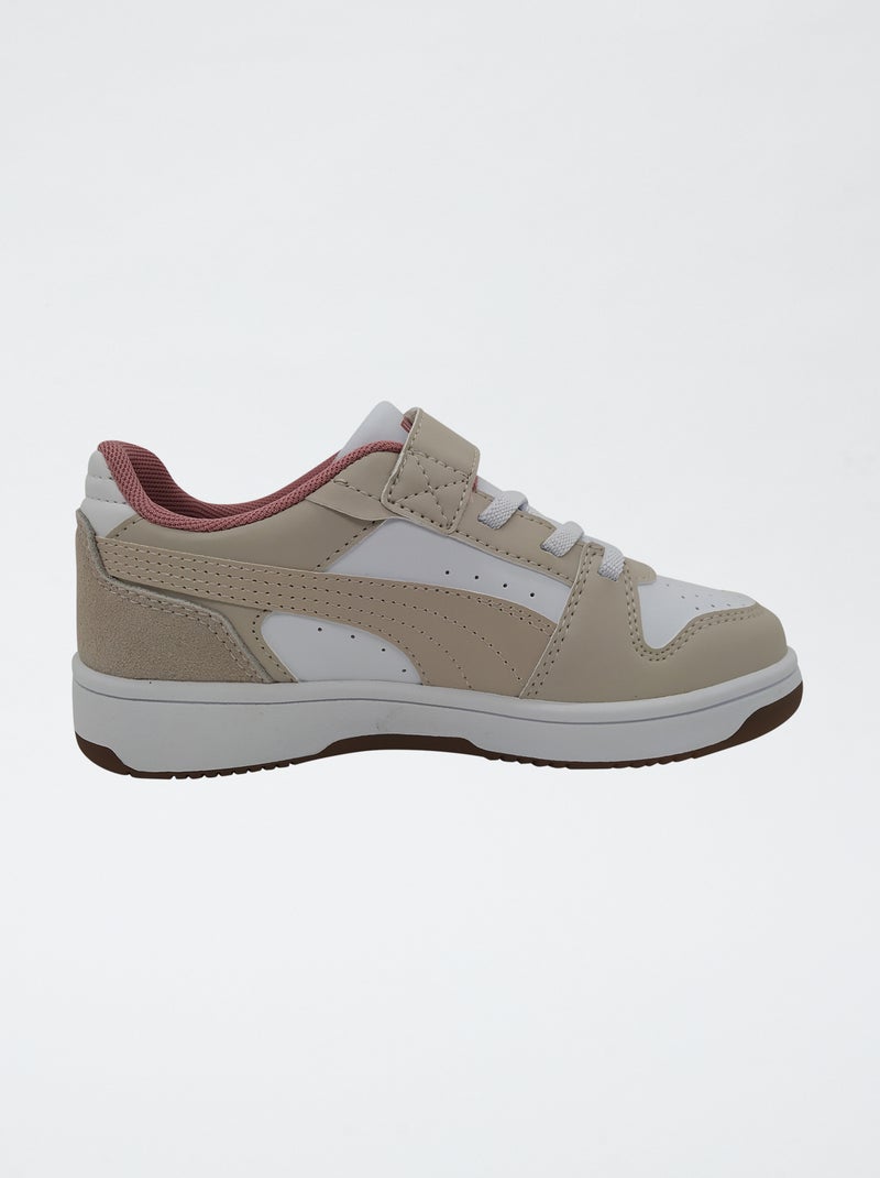 Zapatillas bajas 'Puma' Beige - Kiabi