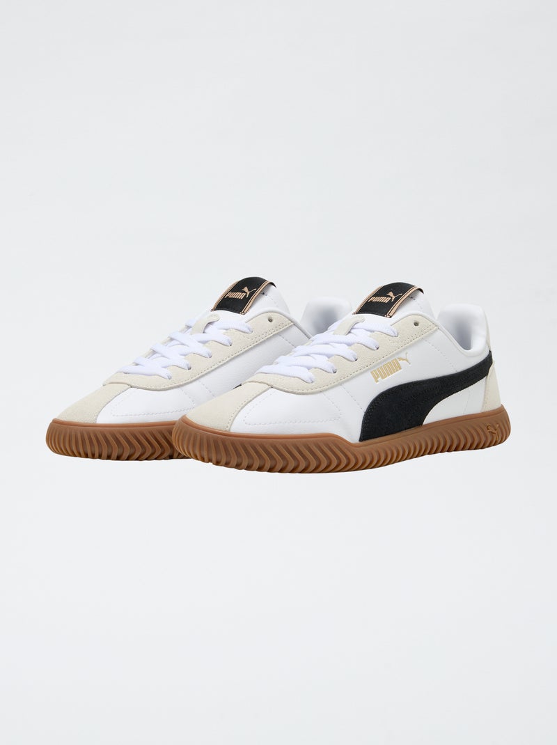 Zapatillas bajas 'PUMA' bimaterial Blanco - Kiabi
