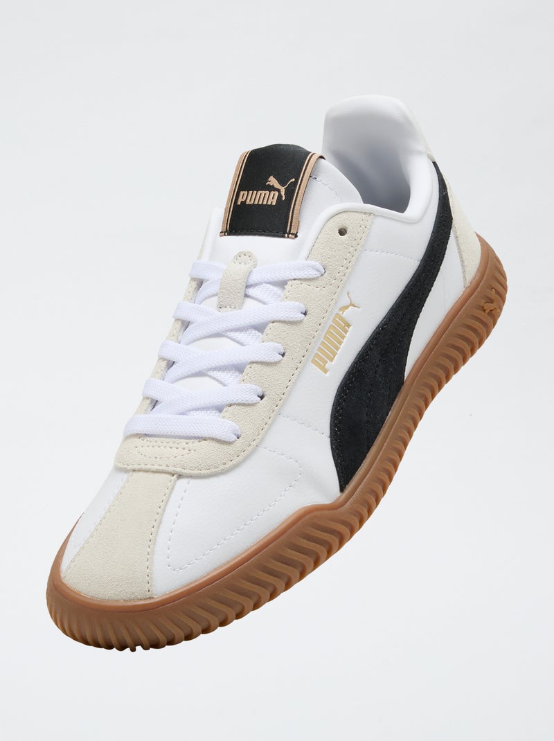 Zapatillas bajas 'PUMA' bimaterial Blanco - Kiabi