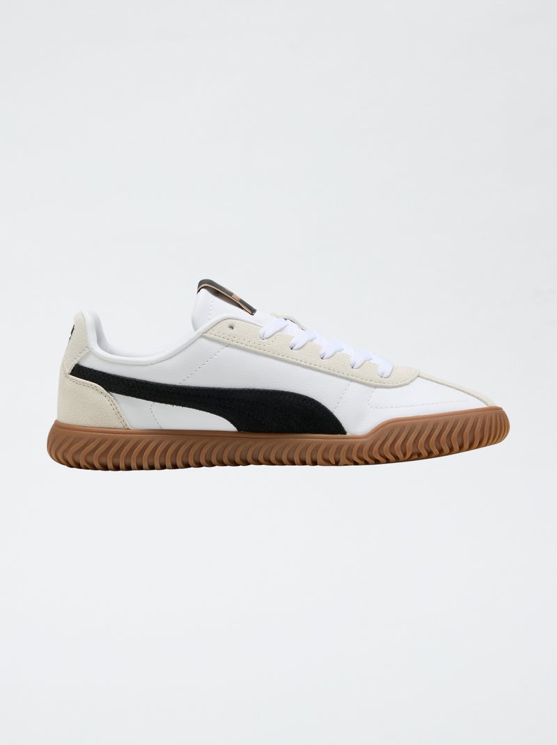 Zapatillas bajas 'PUMA' bimaterial Blanco - Kiabi