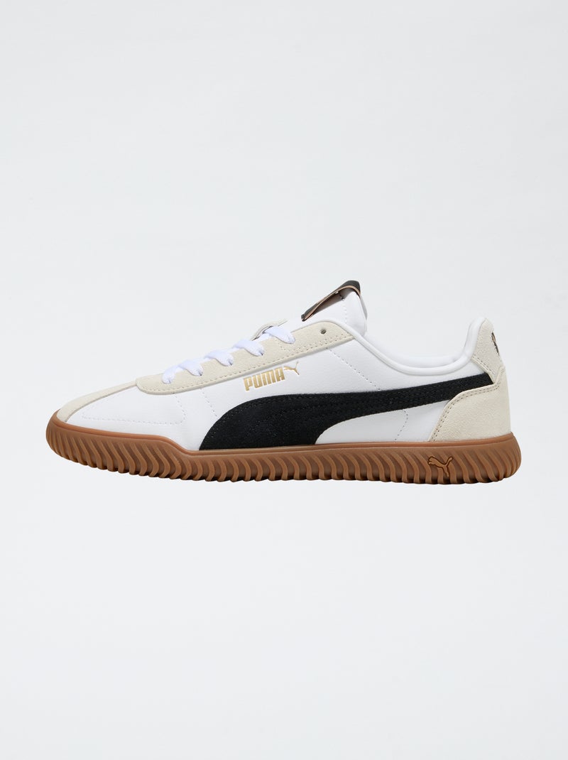 Zapatillas bajas 'PUMA' bimaterial Blanco - Kiabi