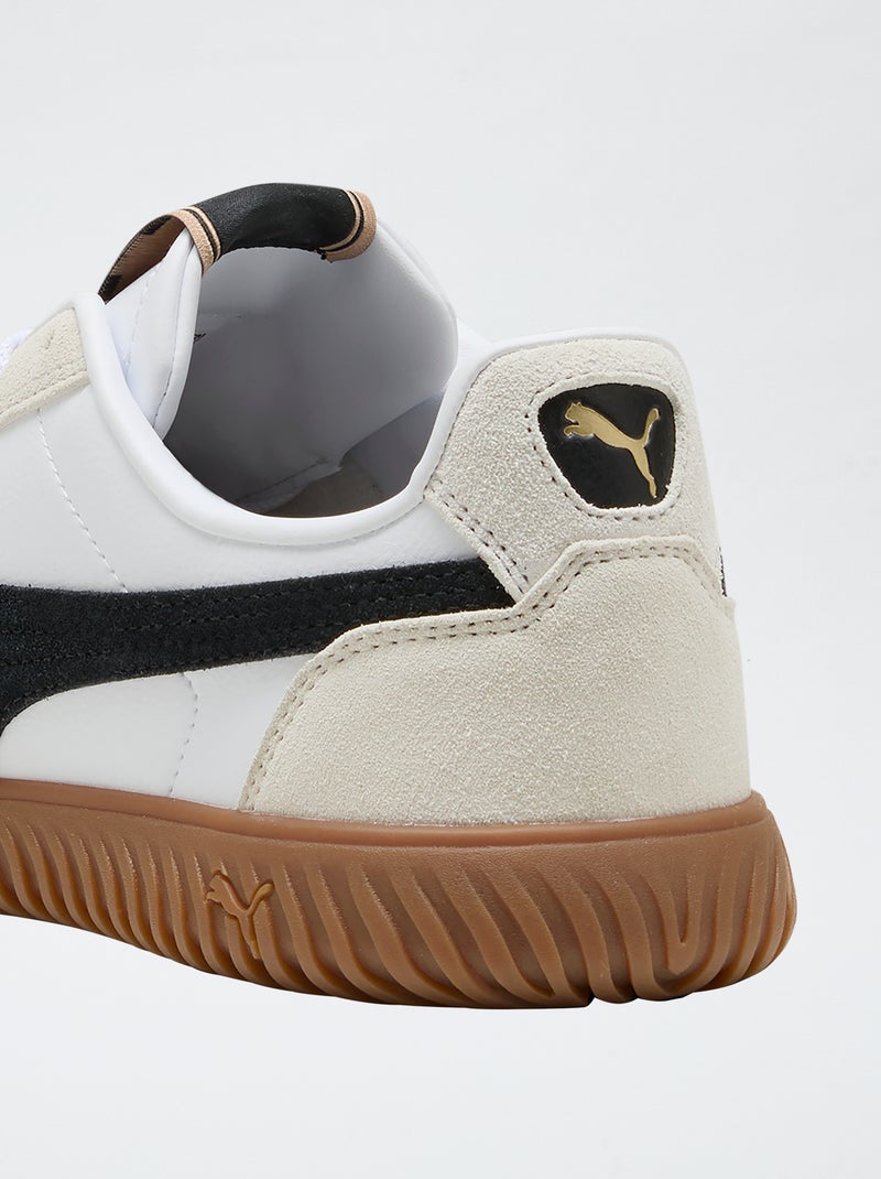 Zapatillas bajas 'PUMA' bimaterial Blanco - Kiabi