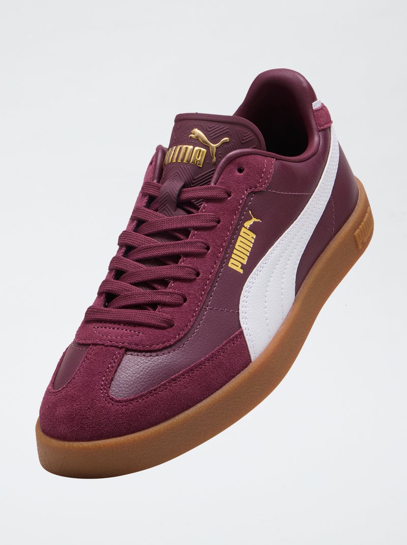 Zapatillas bajas 'PUMA' bimaterial Rojo - Kiabi