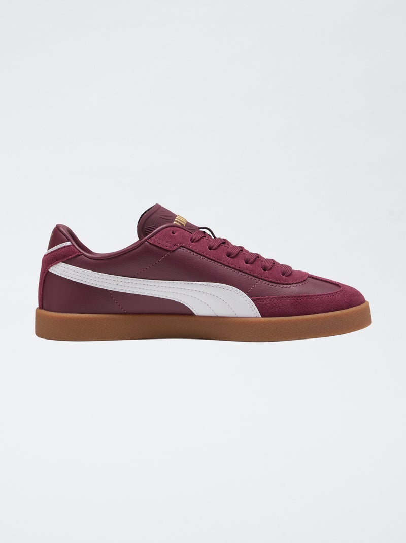 Zapatillas bajas 'PUMA' bimaterial Rojo - Kiabi