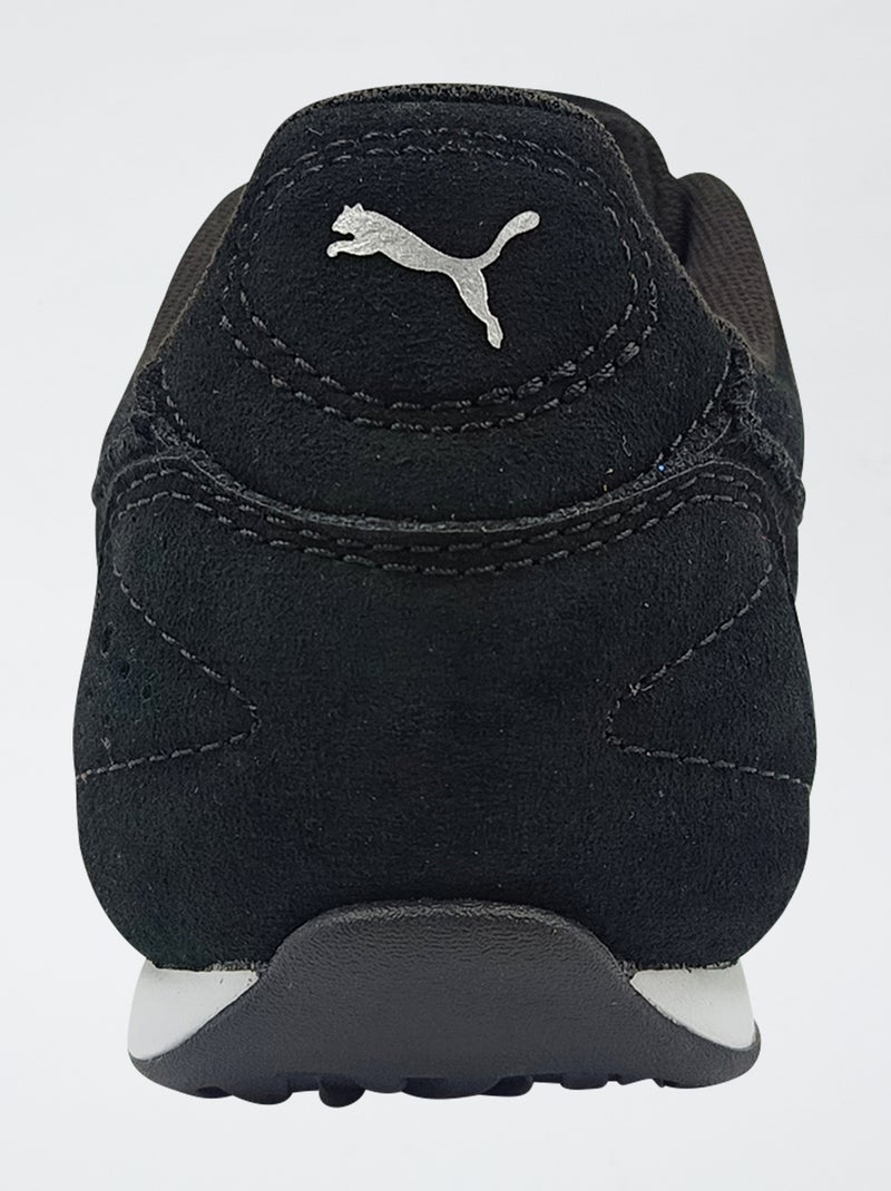 Zapatillas bajas 'Puma' con abalorio de estrella Negro - Kiabi