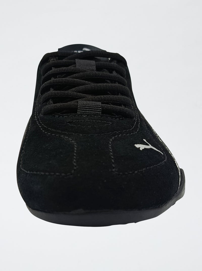 Zapatillas bajas 'Puma' con abalorio de estrella Negro - Kiabi