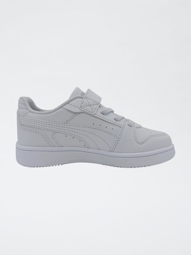 Zapatillas bajas 'PUMA' con cierres de velcro y cordones Blanco - Kiabi