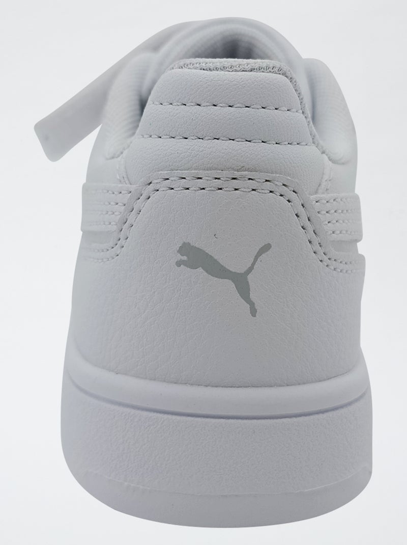 Zapatillas bajas 'PUMA' con cierres de velcro y cordones Blanco - Kiabi