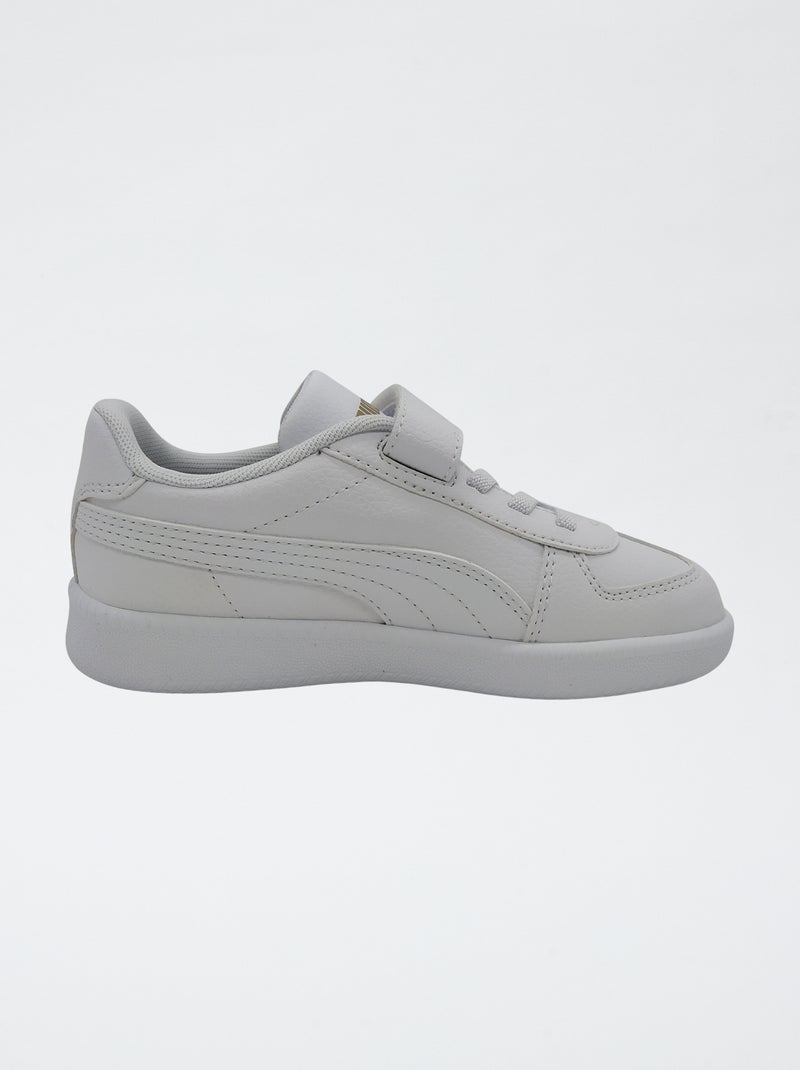 Zapatillas bajas 'PUMA' con cierres de velcro y cordones Blanco - Kiabi