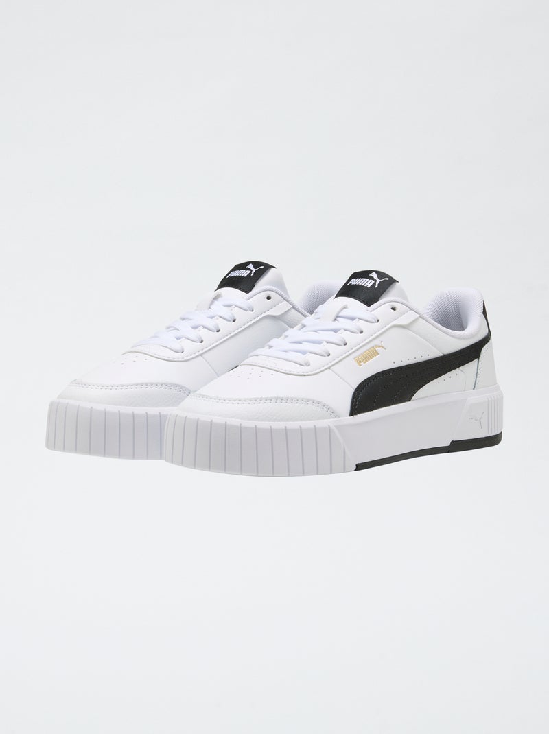 Zapatillas bajas 'PUMA' con cordones Blanco - Kiabi