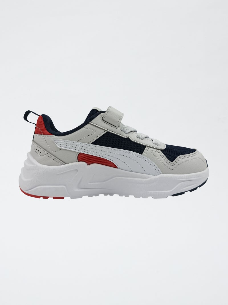 Zapatillas bajas 'PUMA' con cordones y cierres de velcro Azul - Kiabi