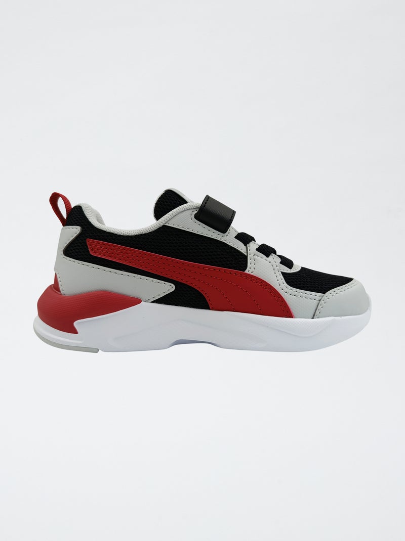 Zapatillas bajas 'PUMA' con cordones y velcro Negro - Kiabi
