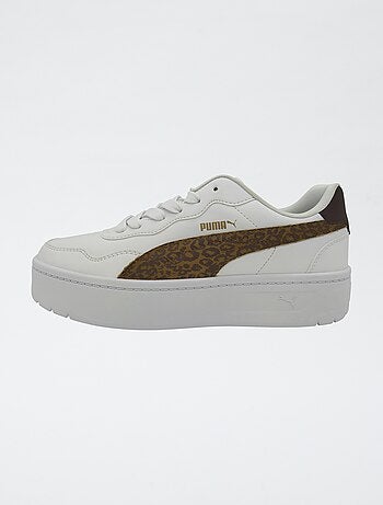 Zapatillas bajas 'Puma' con estampado de leopardo