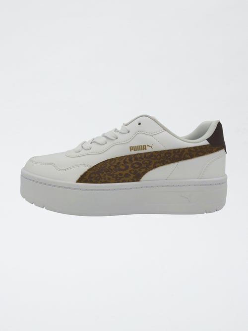 Zapatillas bajas 'Puma' con estampado de leopardo - Kiabi
