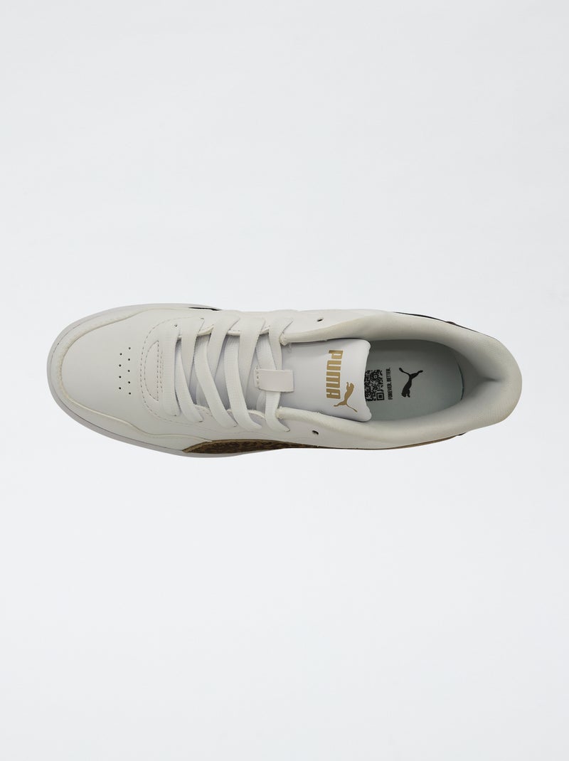 Zapatillas bajas 'Puma' con estampado de leopardo Blanco - Kiabi
