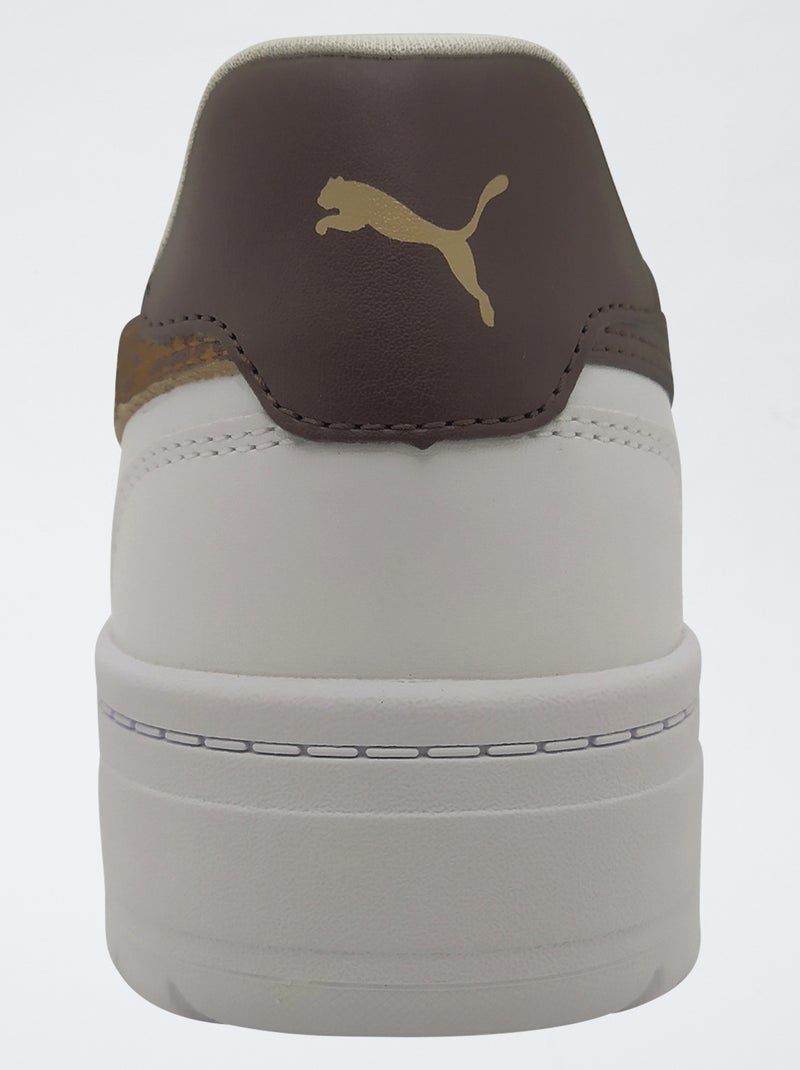 Zapatillas bajas 'Puma' con estampado de leopardo Blanco - Kiabi