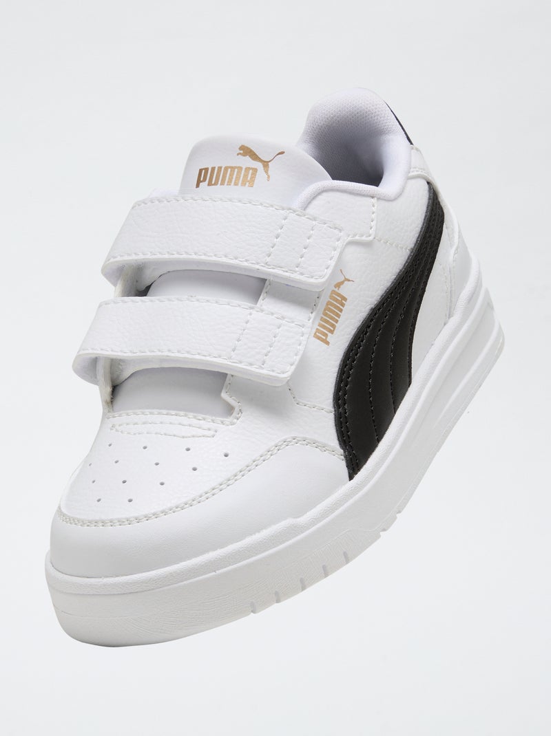 Zapatillas bajas 'PUMA' con velcro Blanco - Kiabi