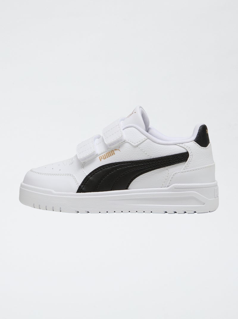 Zapatillas bajas 'PUMA' con velcro Blanco - Kiabi