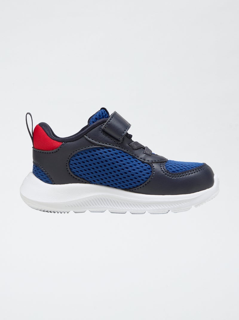 Zapatillas bajas 'PUMA' con velcro y cordones Azul - Kiabi