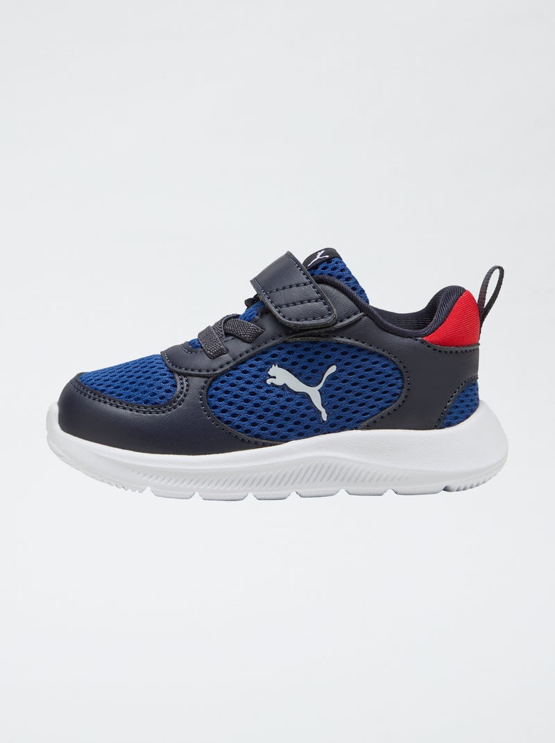 Zapatillas bajas 'PUMA' con velcro y cordones Azul - Kiabi