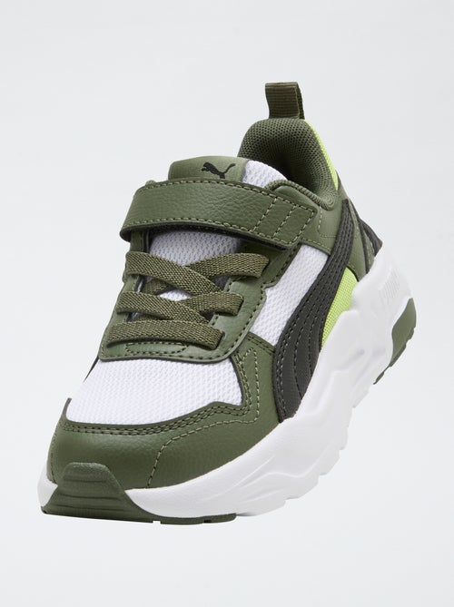 Zapatillas bajas 'PUMA' con velcro y cordones - Kiabi