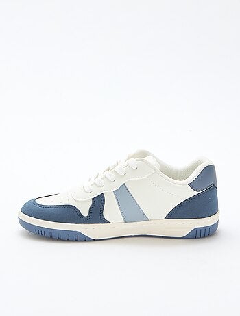 Zapatillas bajas reforzadas tricolor