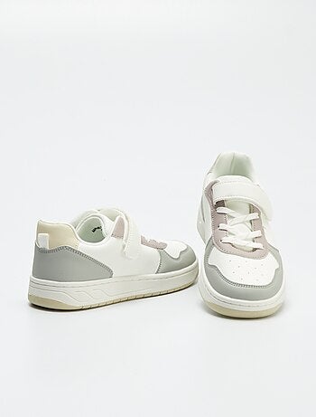 Zapatillas bajas sintéticas colorblock
