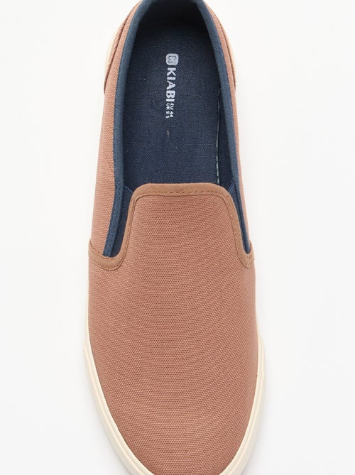 Zapatillas bajas slip-on - Kiabi Zapatillas bajas slip-on - Kiabi