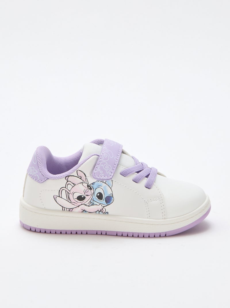 Zapatillas bajas 'Stitch' Blanco - Kiabi